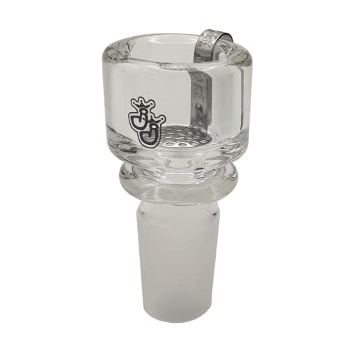 Jelly Joker HQ Panzerkopf Glaskopf Big Bowl 18.8mm für Bongs mit passendem Edelstahlsieb Jelly Joker HQ Panzerkopf Glaskopf Big Bowl 18.8mm für Bongs mit passendem Edelstahlsieb