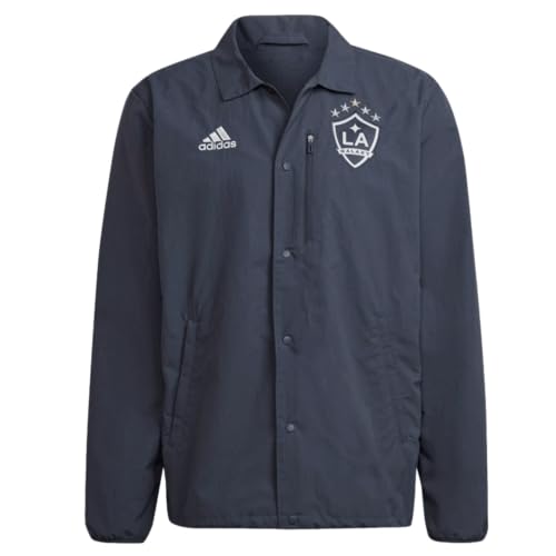 adidas LA Galaxy Anthem Jacket - Stylish Athletic Jacket, Made