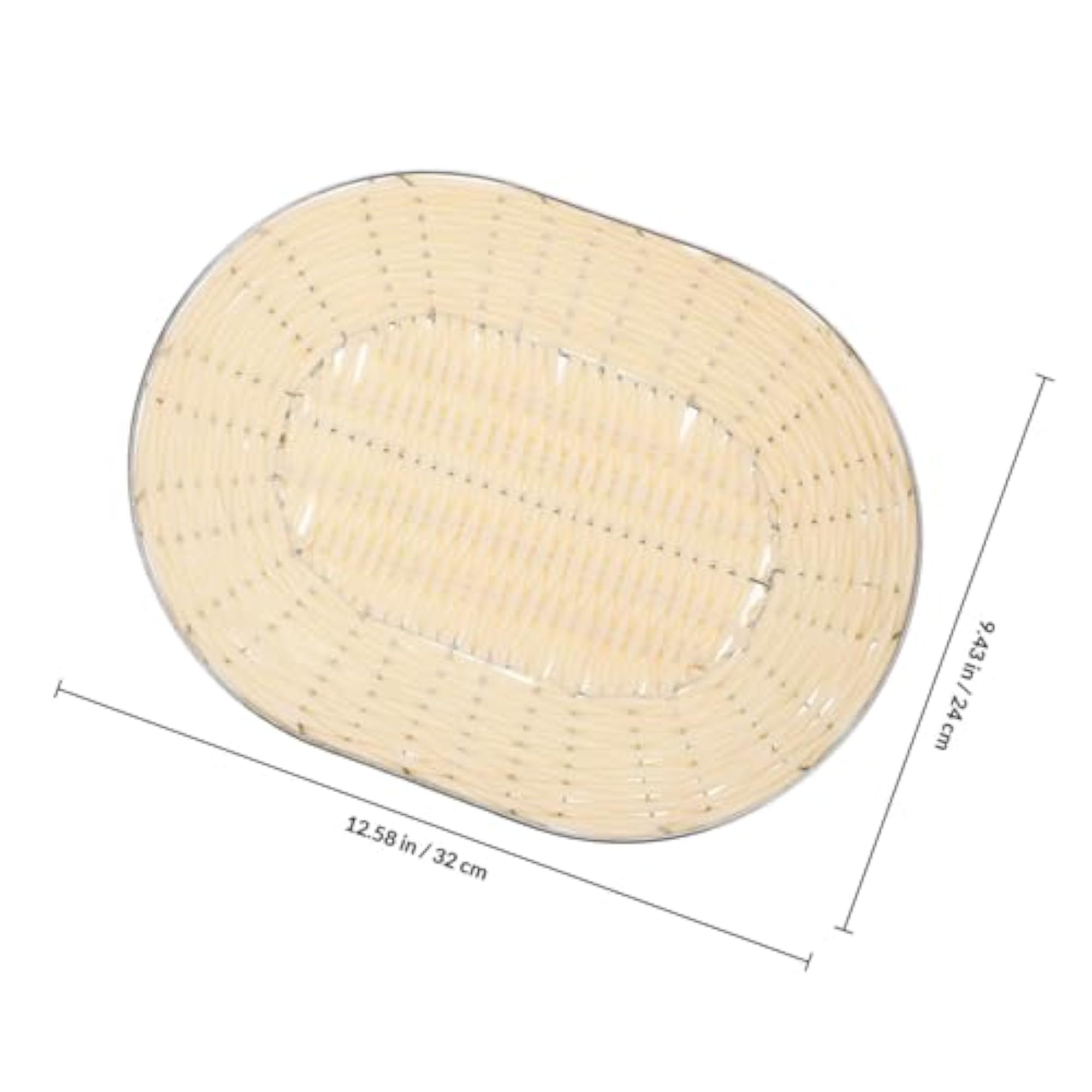 Woven Fruit Tray Bread Basket for Snacks Display