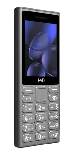 Image of HMD 110 4G Keypad Phone with YouTube, Built-in Scan & Pay UPI App, Rear Camera, Long-Lasting Battery, Type - C Charging, Wireless FM Radio | Titanium