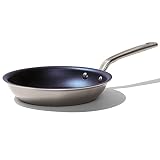Made In Cookware - 8" Non Stick Frying Pan (Harbour Blue) - Made Without PFOA - 5 Ply Stainless Clad