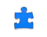 Autism Awareness Ribbon Puzzle Piece Blue Lapel Hat Pins Raise Awareness PPM7301 (1 Pin)