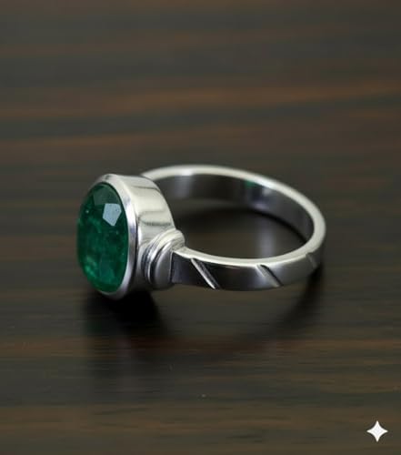 Image of 55Carat Choose Your Color Natural Gemstone Sterling Silver Statement Rings Oval Shape Handmade Sizes 5-12