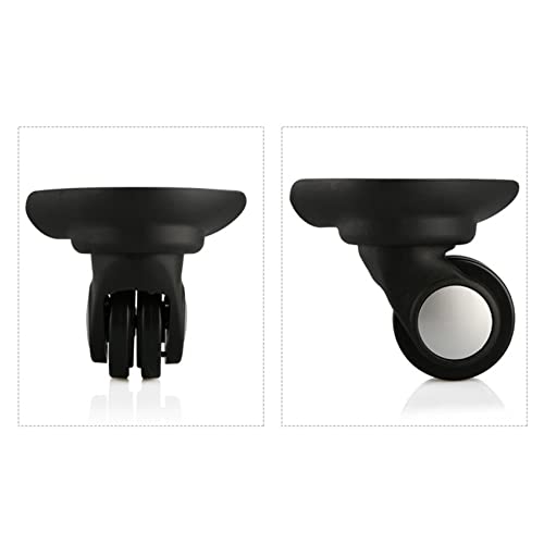 Luggage Wheels,Universal Luggage Casters,1 Pair Luggage Wheel Replacement Spare Spinner Caster for Suitcase Wheel Repair (W003)3