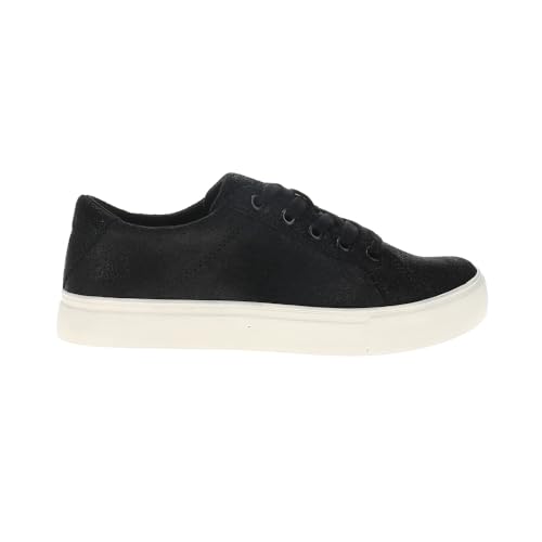 TOMS Womens Kameron Lace-Up Sneakers Shoes Casual - Black
