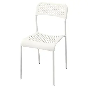 IKEA ADDE Chair - by STOCKLAND (White, Metal)