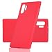 Produktbild Mlorras Hülle für Samsung Galaxy Note 10 Pro, Süßigkeitfarbe Gemalt Handyhülle Case, Ultradünnen Flexibel Silikon TPU Schutzhülle IMD Bumper Anti-Kratzer Stoßfest Smartphone Abdeckung Cover,Rot