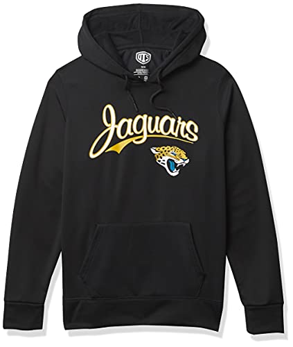 OTS NFL Los Angeles Chargers Women's Poly Fleece Hoodie Pullover, Scripty, X-Large