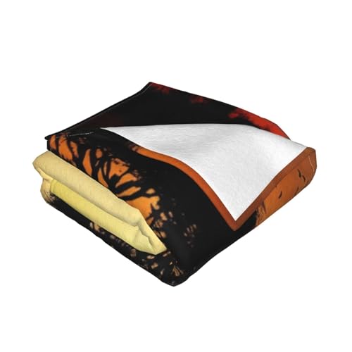 Couverture canapé flanelle douce et légère toutes saisons 152x127