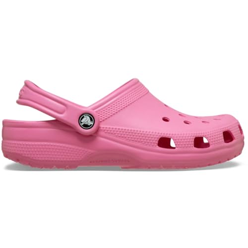 Image of Crocs Men's and Women's Classic Clog, Pink Lemonade, 4 Women /2 Men