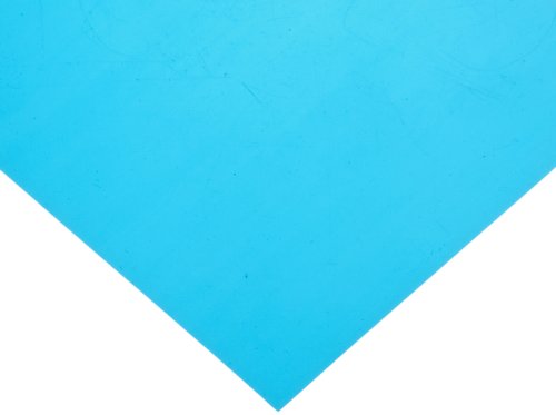 Polyester Shim Stock, Flat Sheet, Blue, 0.005