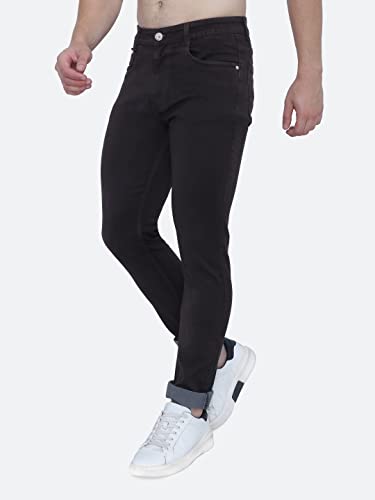Image of Strechable Denim Regular Fit Mid Waist Light Weight Soft Feel Stretchable Denim Jeans Pant for Men