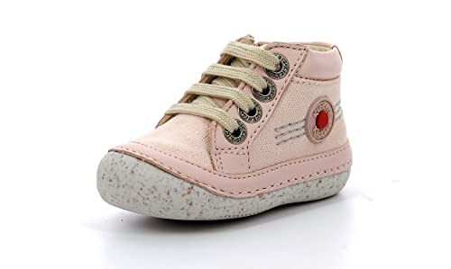 Kickers Garçon Unisex Kinder SONISTREET Bottine, Rose Clair, 21 EU