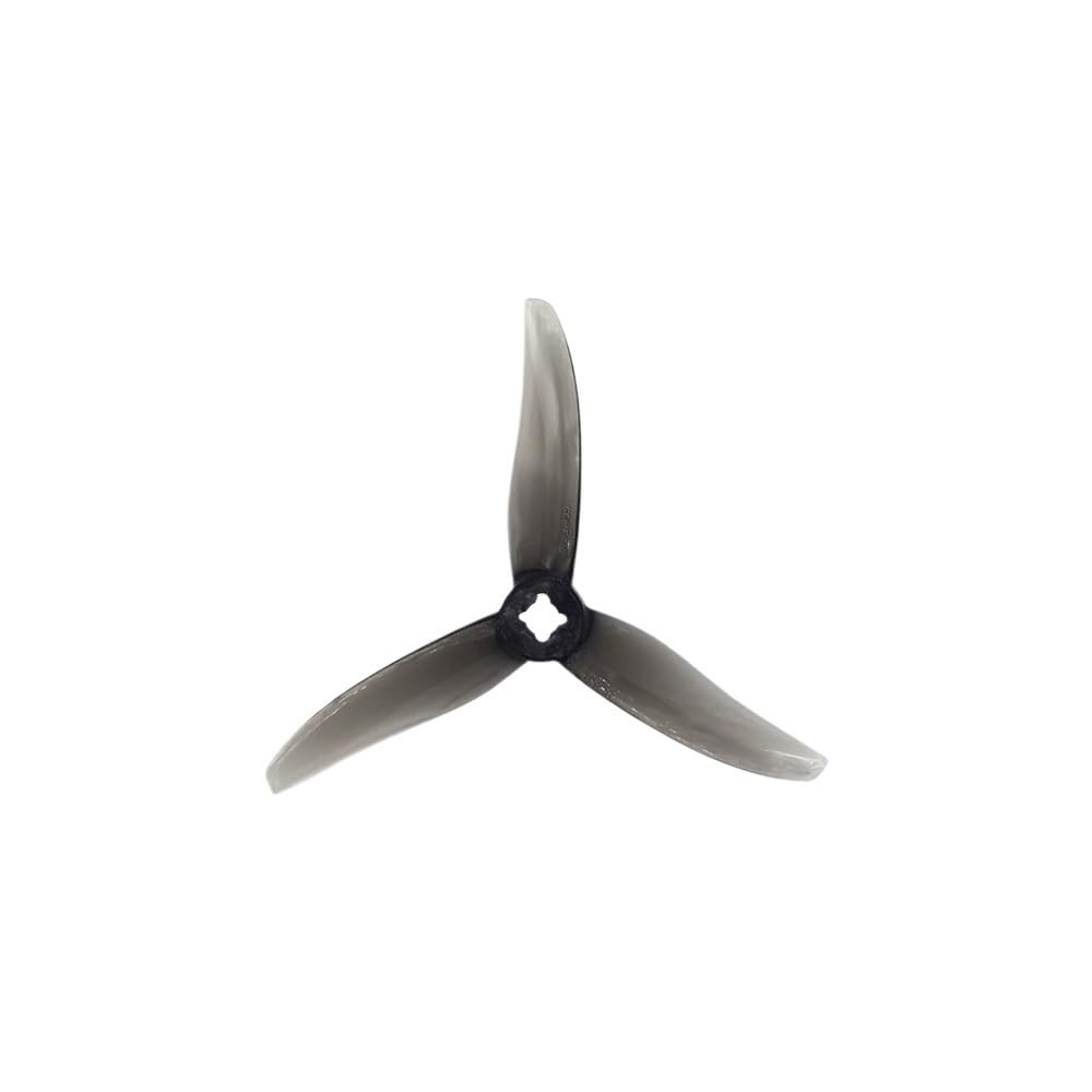 Eliche universali da 2 a 4 pezzi 3,5 x 2,5 x 3 pale per drone da 12,7 cm (grigio chiaro)