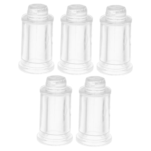 Mikinona 5pcs Scale Leg Bracket Accessories for Rubber Feet Weighing Pan Feet Part Scale Pan Feet Accessory Weigh Tray Replacement Feet Scale Pan Rubber Leveler Scale Repairing Transparent