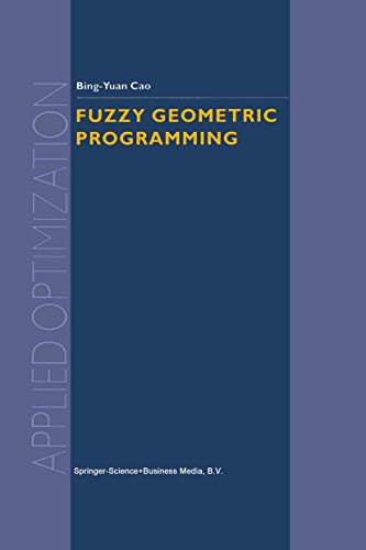 Fuzzy Geometric Programming view 2