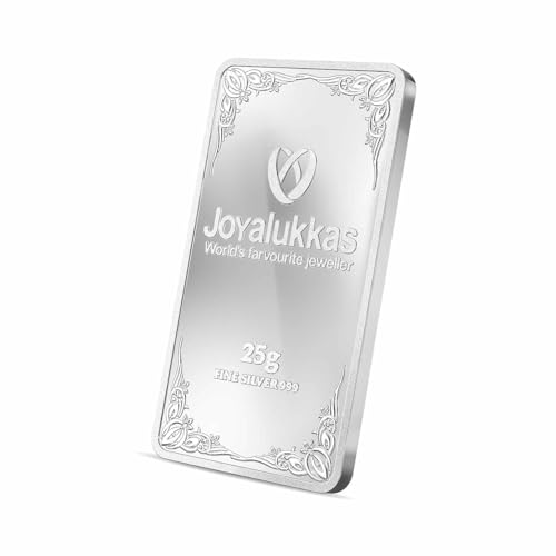 Image of Joyalukkas 25 Gram (999 Purity) Blister Packed Silver Bar