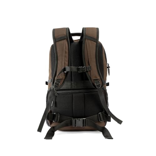 Image of Tripole Falcops 32L Tactical Laptop Backpack with Laser-Cut MOLLE Webbing | Water Repellent | for Daily use, Army, Office & Outdoor | 3 Year Warranty (Brown)