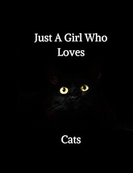 Just a Girl Who Loves Cats : Wide Ruled Composition Notebook Journal
