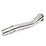 terminali r1 Il tubo di scarico di questo silenziatore ha un aspetto brillante che valorizza l'estetica della moto ed è per la decorazione. Inoltre, protegge il tubo di scarico a vista, risultando molto pratico.