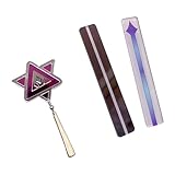 コスプレ道具 小物 VTuber 長尾景 ブローチ ヘアピン 髪飾り アクセサリー セット ながおけい Nagao Kei cosplay コスプレ グッズ (フルセット) [並行輸入品]