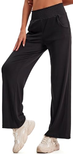 Pantalon palazzo femme taille haute élastique pour en finir avec l'inconfort