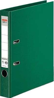 Preisvergleich Produktbild herlitz Ordner maX.file protect plus, Rückenbr. 50mm, grün