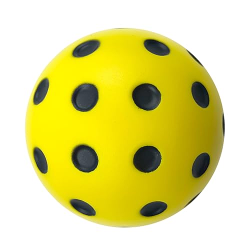 Genérico Bolas de Pickleball tranquilas, Pickleball silencioso, de Espuma para una práctica Tranquila en casa, Bolas de Espuma tranquilas para práctica Interior o al Aire Libre