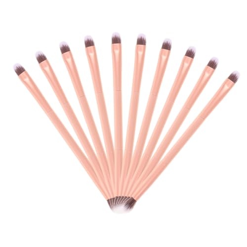 HAPINARY Makeup Supplies 24pcs Double Sided Eyeshadow Brush Set Double Head Angled Brush Professional Tool