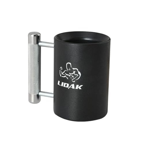 マッスルジョッキ ダンベル ステンレスジョッキ マッスルジョッキ 6 8キロ 重 304ステンレススチール製 ホームジムトレーニング器具 オーバーウェイトフィットネスカップ 滑り止め加工のしっかりしたウェイトリフティングトレーニングカップ フィットネスと水