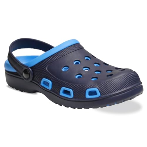 Image of Lakhani Clogs with Strap Slip-On Easy to Clean, Cushioned, Casual EVA Shoes for Everday or Water Shoes for Pool and Beach