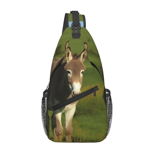 Bolso cruzado tipo mochila urbana negra para hombre miniatura 1
