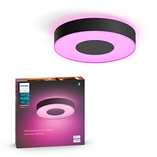 Philips Hue Iris - Lampada Da Tavolo Smart Bluetooth, Luce Bianca E Colorata, Controllo App E Assistenti Vocali