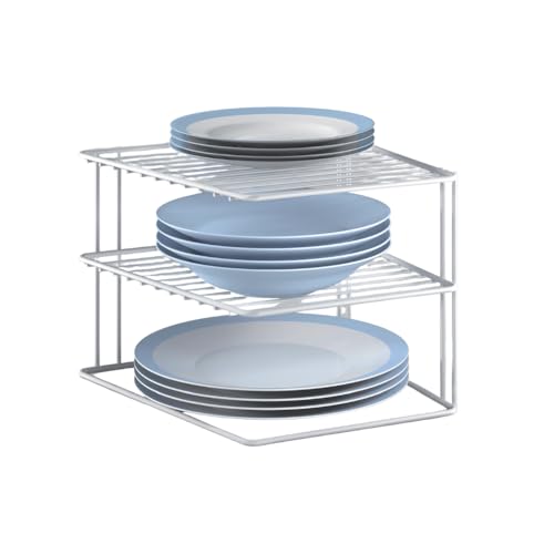 METALTEX - Étagère d'angle porte assiettes - SILOS