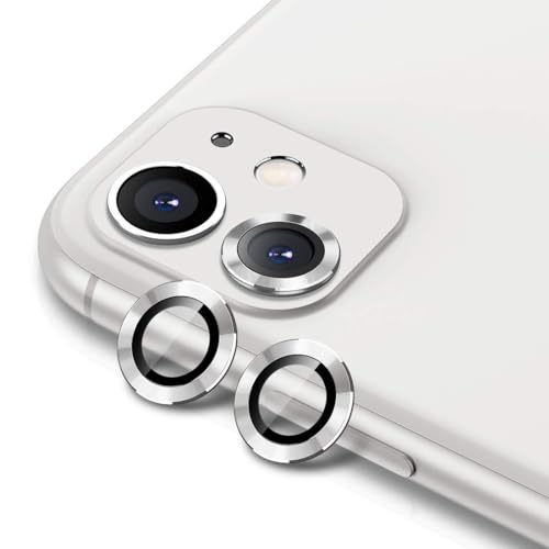 Image of DD SON Back Camera Lens Protector Tempered Glass For iPhone 12 Pro /12 /11 Pro Max /11 Pro / 11 /12 Mini | Case Friendly with Edge to Edge Coverage and Easy Installation Kit, Pack of 1 (silver)