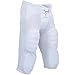 CHAMPRO Integrated Football Pant with Built-in Pads, WHITE, Large