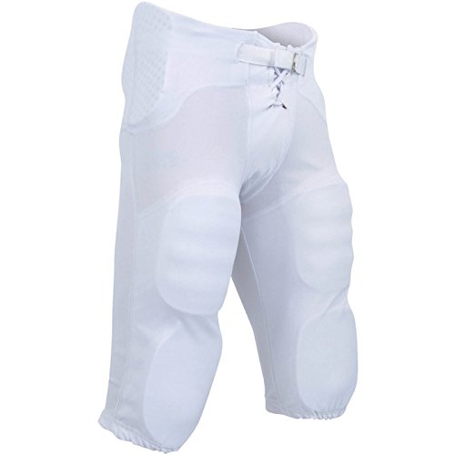Champro Integrated Football Pant with Built-in Pads White