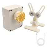 MiOYOOW Fishing Rod Repair Kit, Fishing Pole Building Tool Fish Winding Machine for Epoxy Resin Drying