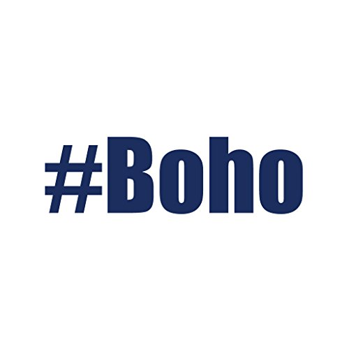 Applicable Pun Hashtag Boho #Boho Bold Text - Vinyl Decal
