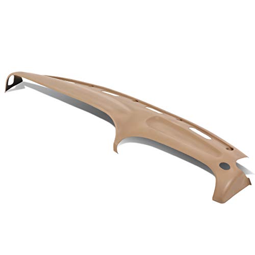 Auto Dynasty Dash Board Cap Bezel Cover Beige Overlay Compatible with 1998-2002 Dodge Ram Truck 1500 2500 3500 1999 2000 2001