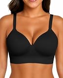 Ubras Support Lift Wireless Bra Plus Size Shaping Bra for Big Breast Seamless...
