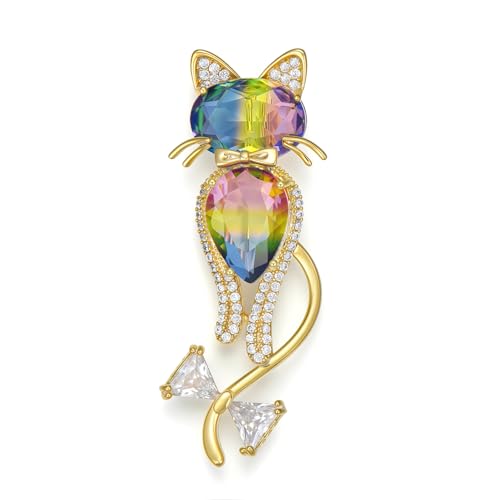 Image of Cute Animal Brooch Pins, Animal Theme Brooches Accessories for Clothes, Birthday Christmas Gift for Women