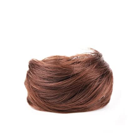 Miniatura 2 de 2 piezas de mini garra de pelo sintético de moño sintético desordenado en moño desordenado, extensiones de cabello para mujeres y niñas