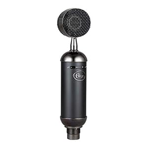 Blue Microphone Blackout Spark SL XLR Condenser Microphone Recording, Streaming, Podcasting, Gaming, Large-Diaphragm Cardioid Capsule, Shockmount and Protective Case