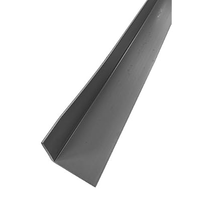 Herco 691 Flexible PVC Thermoplastic Corner Guard 54 in x 2-1/2 in x 2-1/2 in (Grey)