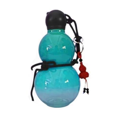 Bouteille d'eau grande capacité 800ml bleue anti-panne d'hydratation - 2