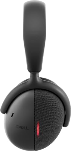 Image of Dell WL7024 (520-BBHG) Wireless Headset - Premium Sound, Noise Reduction Mic, Comfortable Fit, Long Battery Life, Stable Connectivity