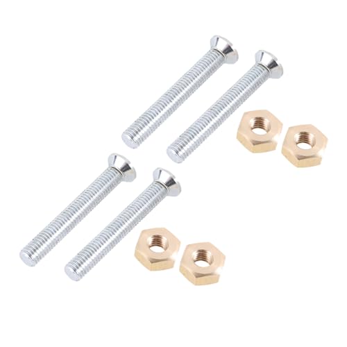 4 viti di fissaggio professionali per pannelli a pannello 6 mm in acciaio inox di ricambio per viti di riparazione per Garrard 301