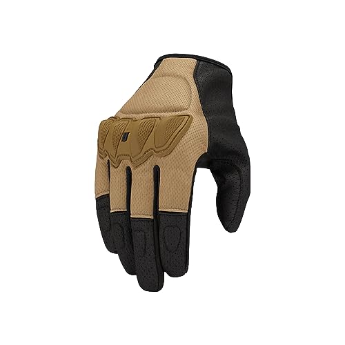VIKTOS Men's Wartorn Vented Durable Breathable Functional Touchscreen Compatible Gloves, Coyote, X-Small