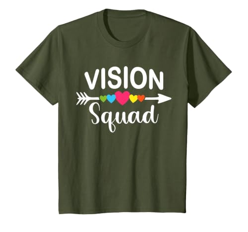 Vision Team T-Shirt, Youth, Olive Green, Medium
